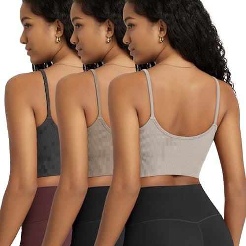 Ribbed Sports Bra for Seamless Performance and Comfort